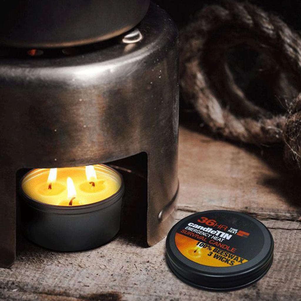 Disaster Prevention Emergency Lighting, Long Burning Survival Candles Light Source Gear For Home Preparedness And Outdoor