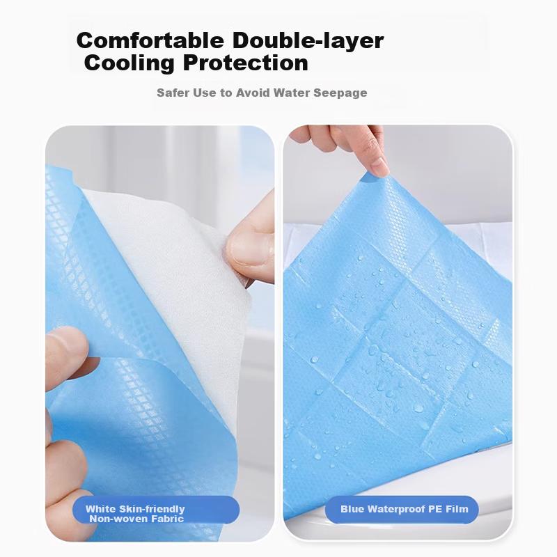 QIHAIQIU Disposable Toilet Seat Covers for Postpartum Women, 10 Pieces, Travel, Hotel Use, Full Coverage, Extra Large And Thick, Waterproof