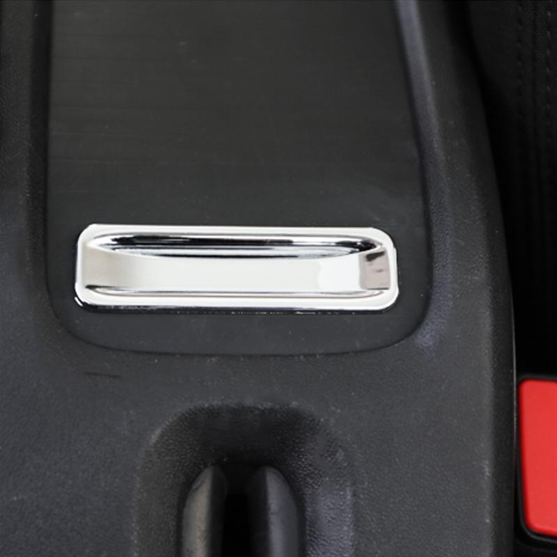 Хромированный автомобильный подлокотник из АБС-пластика, ящик для хранения, декоративная панель, наклейка с блестками для Peugeot 2008 2014-2017