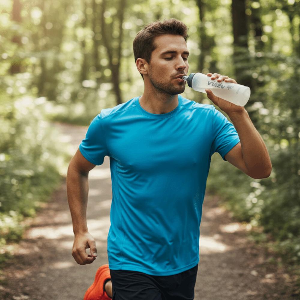 Lightweight Folding Sport Water Bottle 250/500ml Running Water Cup Portable Water Bottle Outdoors