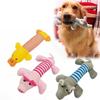 For Dogs Puppy Squeaker Squeaky Plush Bone Molar Dog Toy Pet Training Dog Accessories Fun Pet Toy Plush Chew Toy