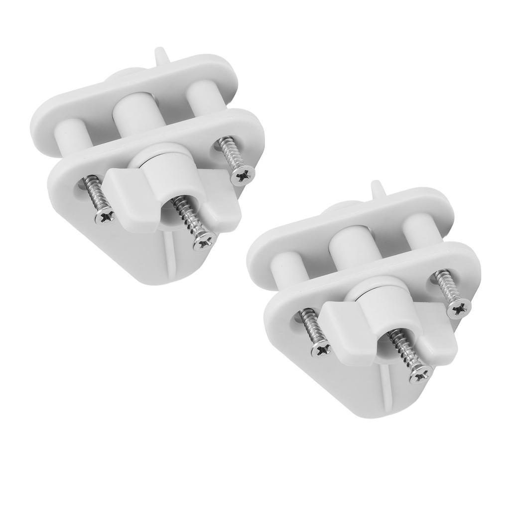 2 Pcs Boat Gate Latch Nylon Secure Closure Pontoon Gate Latch Replacement Kit for 1 Inch and 1 1 4 Inch Square Frames