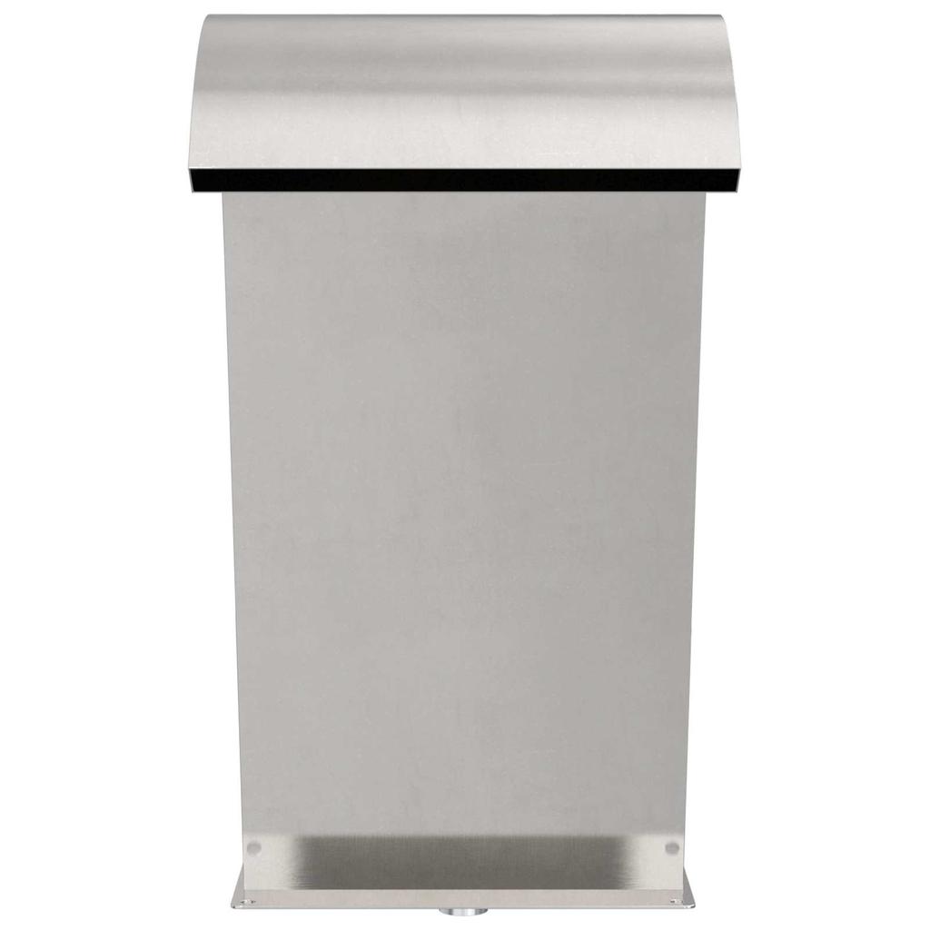 Pool Fountain Silver 47 x 31 x 60 cm Stainless Steel