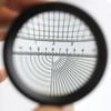 30X Scale Loupe Magnifier with 2 Scaleplates Portable Magnifying Glass Interchangeable Reticle