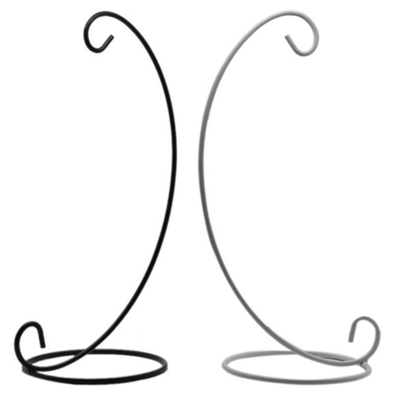 Ornament Display Iron Hanging Stand Rack Holder For Hanger Desk Base Decorative