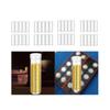 10 Pieces Coin Storage Tubes Sturdy Round for Coins Collection Transparent