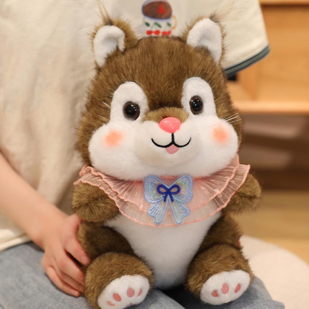 Cute Squirrel Plush Toy Animal Squirrel Plush Doll Plush Squirrel Doll Kids Birthday Christmas