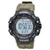 Klefer Men's Digital Watch, Waterproof Stopwatch, Urethane Strap, Khaki, TE-D281-KH