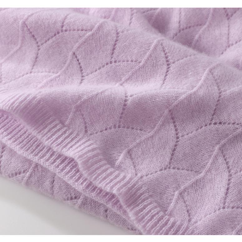 Женский вязаный шарф из козьего кашемира - Осенний/Зимний шарф-снуд