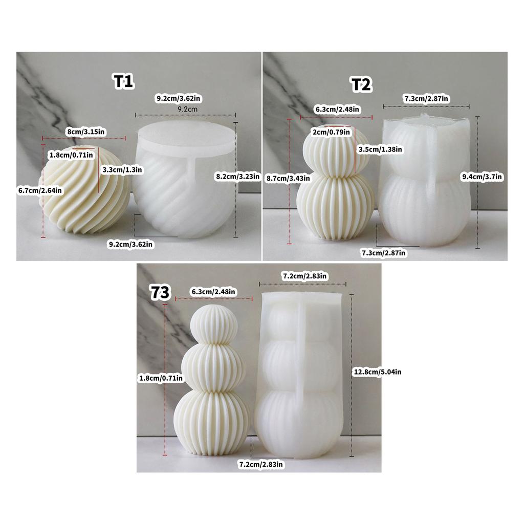 Геометрическая оригами-сфера для свечей Портативная самодельная оригами-сфера для воска для любителей искусства и изготовления ароматических свечей