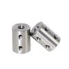 D25L30 10mm/11mm/12mm/12.7mm/13mm/14mm/15mm Stainless Steel Coupling Transmission Adapter Connector Double-hole Rigid Coupling
