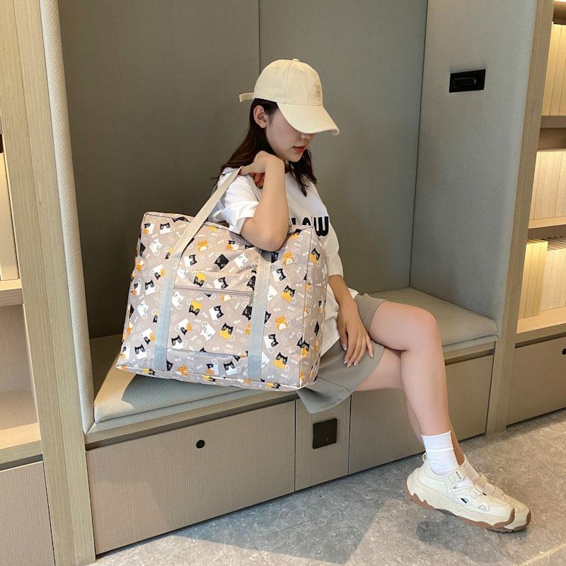 1PC Large Capacity Clothes Storage Bag Folding Travel Storage Bag Quilt Storage Bag Hand Luggage Bag Short Travel Bag