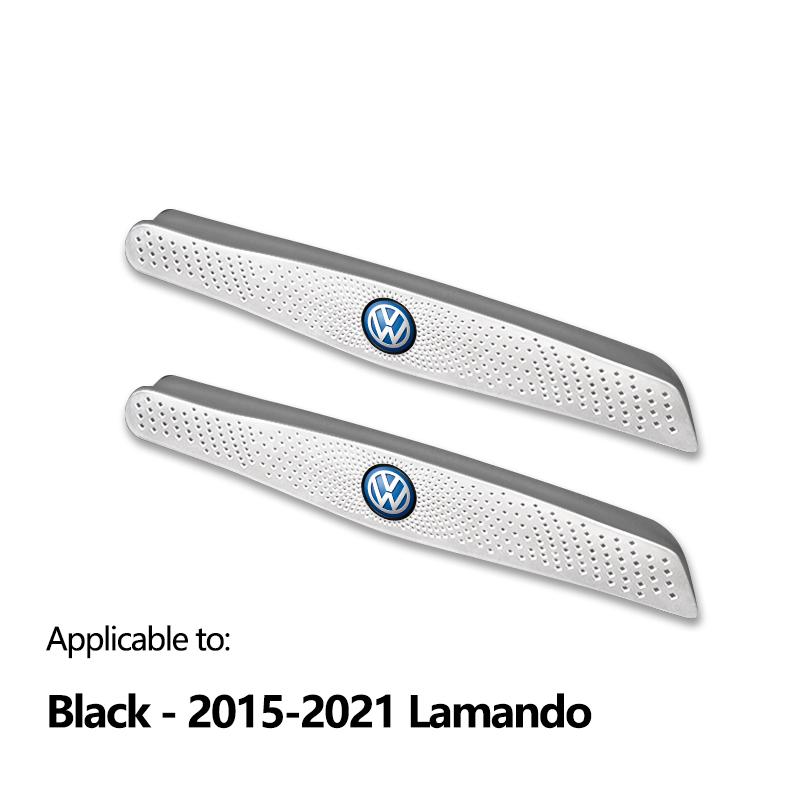 Metal Car Rear Row Air Conditioning Vent Protective Cover For VW Tiguan Touran Golf Jetta Passat CC Magotan Sagitar Lavida T-ROC zw1