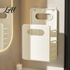 Blanket Holder for Bedroom Wall Mounted Laundry Hamper Breathable Large Capacity Container Foldable Container Space Saving Storage Basket Bathroom