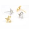 Lucky Four-Rare Star Super Fairy Ear Bone Stitch Серьги Серьги Маленькие и свежие модные