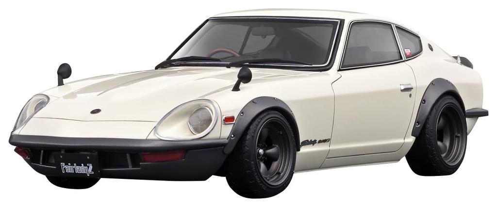 Модель для сборки масштаб Nissan Fairlady 240ZG готовая IG3722 TK.Company 1/18 (HS30) Белый, продукт,