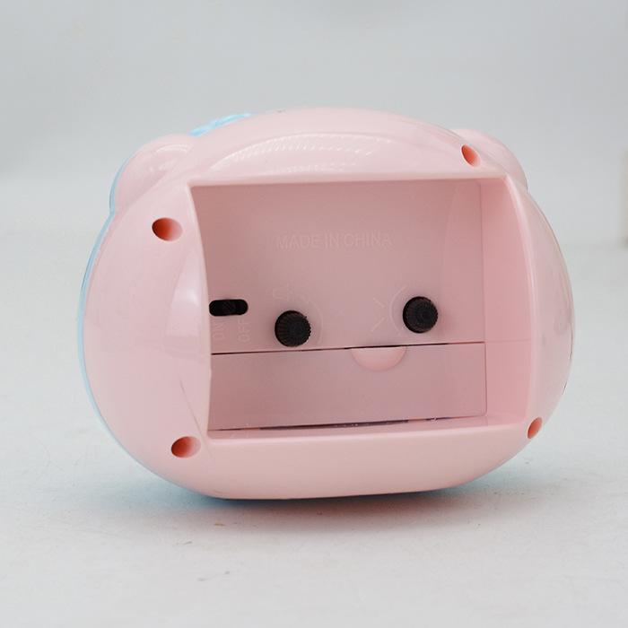 Moe pig cartoon alarm clock student wake up clock community group buying company gifts 10 yuan store clock
