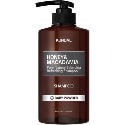 Kundal Nature Шампунь с ароматом детской присыпки, 1,058 л, 1 шт.