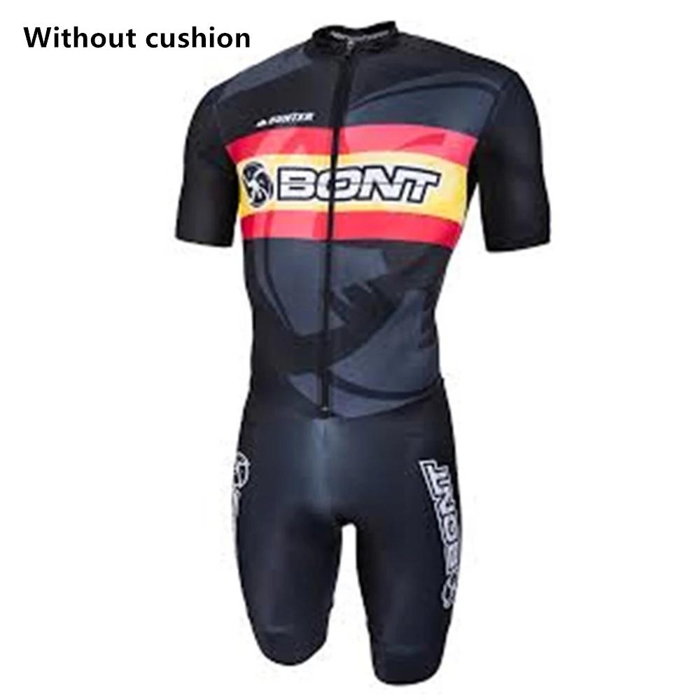 BONT Гоночный комбинезон Мужской Speed Inline Роликовые коньки Костюм для скоростного катания Триатлон Одежда Ciclismo Катание Комбинезон Велоспорт