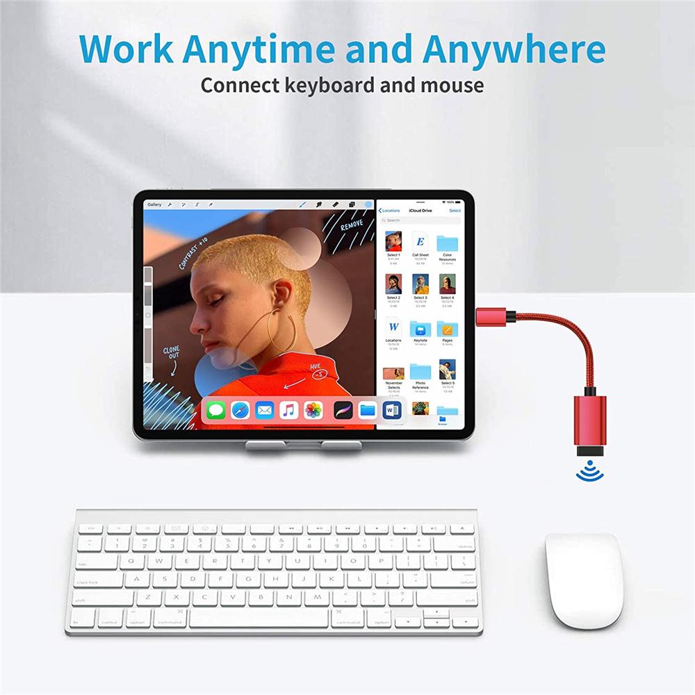2 шт. OTG кабель TYPE-C к USB гнездовой кабель-адаптер для Samsung Macbook Huawei Xiaomi Realme POCO USB-кабель-адаптер Тип C