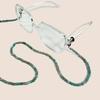 Handmade Beads Glasses Chain Colored Glass Beaded Eyeglasses Chain Glasses Hanging Rope  Travel