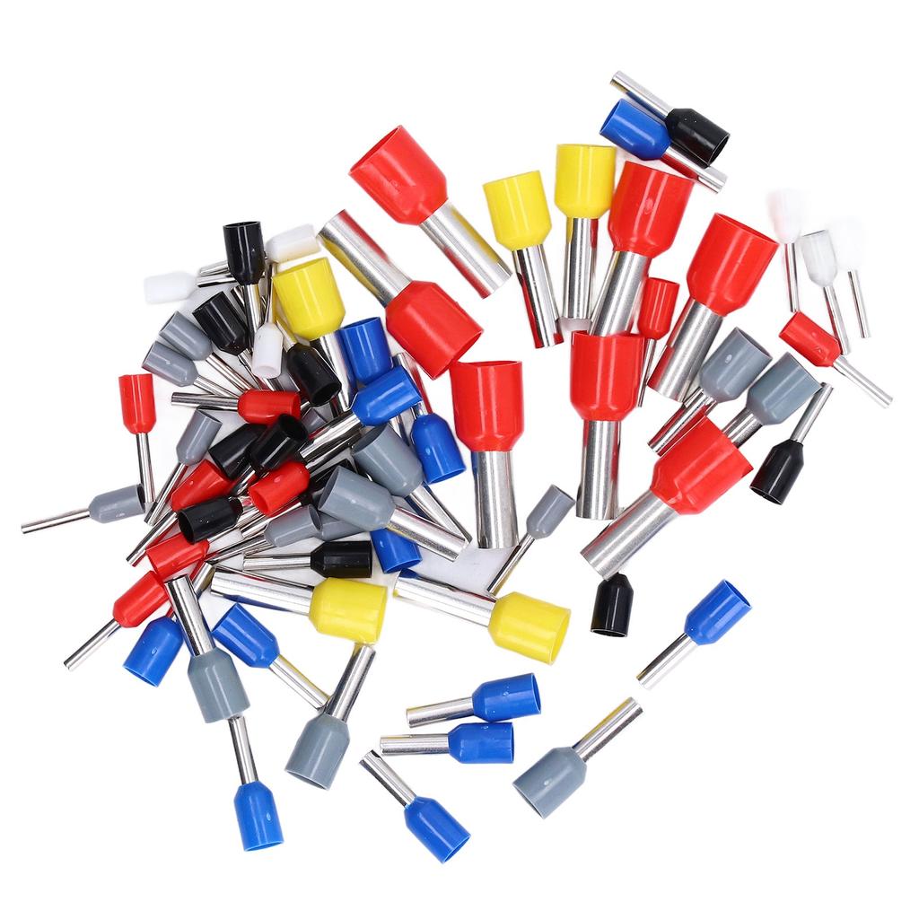 1800Pcs Box Electrical Wire Connectors 8 Types Adjustable Wire Crimp Terminals Ferrule Crimping Tool Kit for Car Home