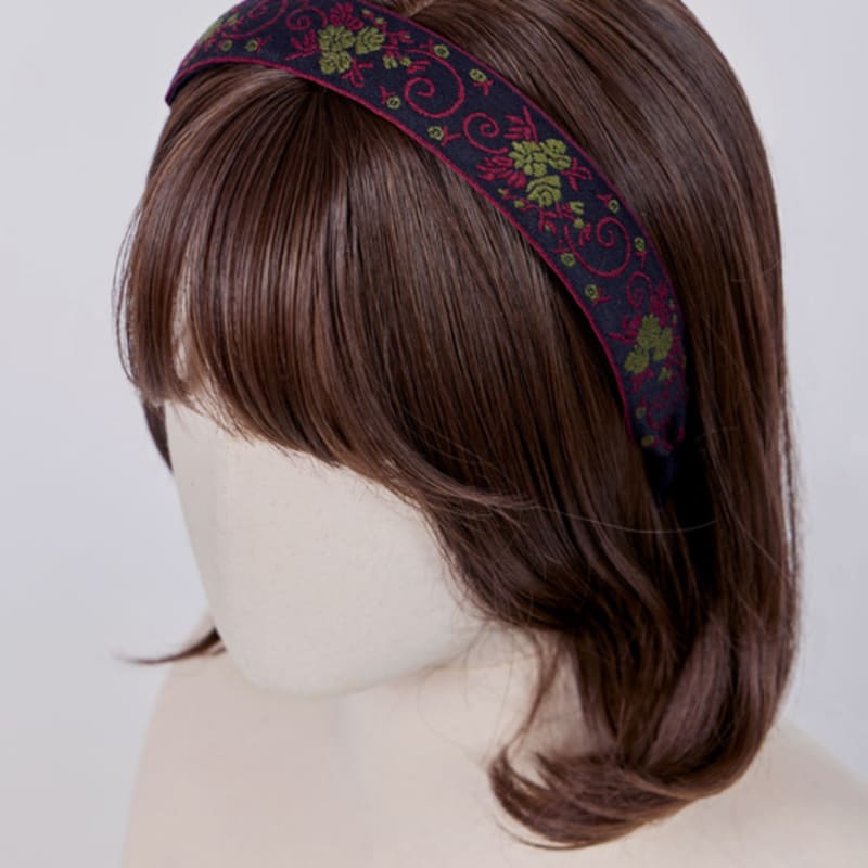 MAIA Повязка на голову из розовой лозы P - Коричневый