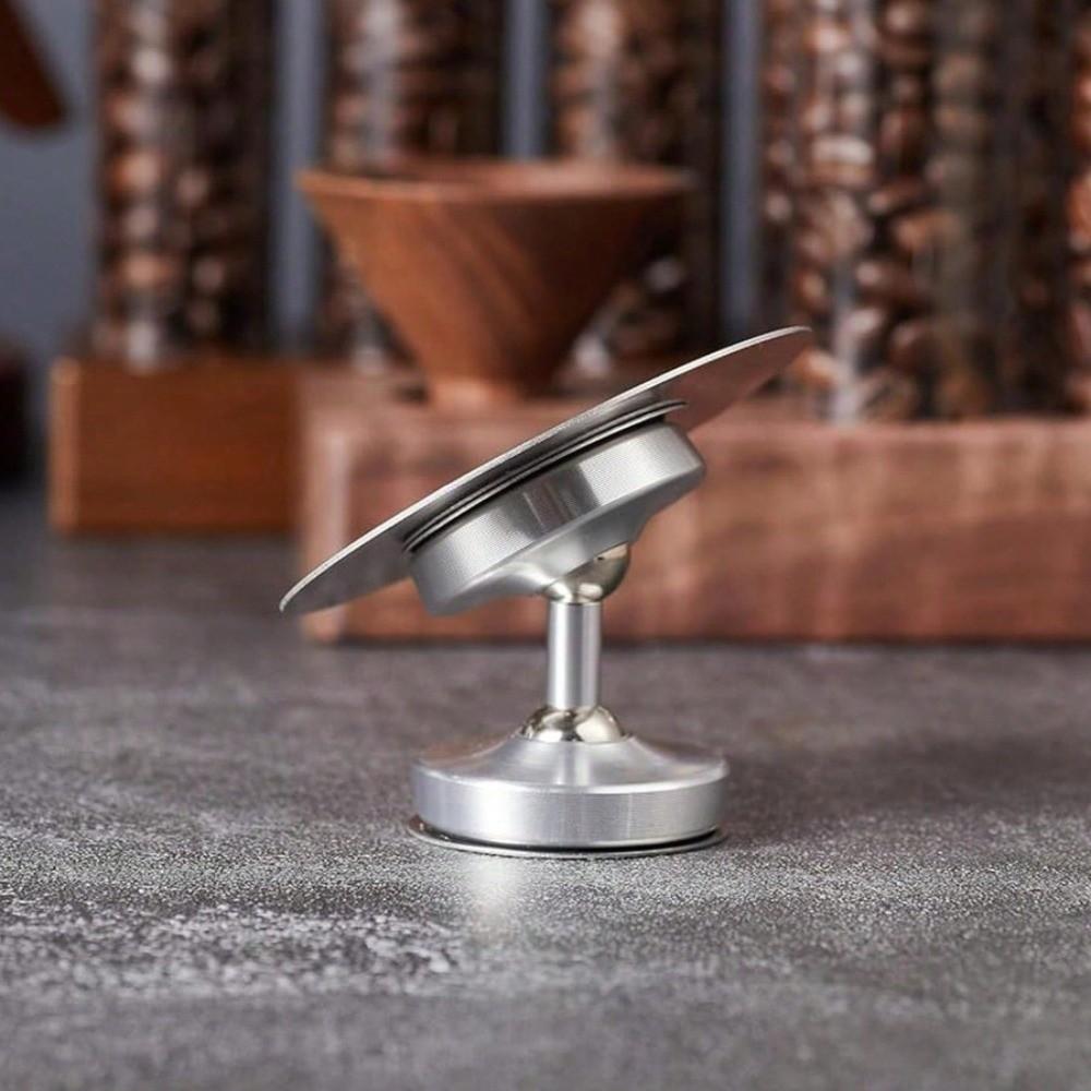 Mini Espresso Extraction Mirror Adjustable Magnetic Round Mirror for Coffee Making