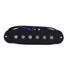 FLEOR Alnico 5 Stratocaster Single Coil Guitar for and Electric Guitars Pickups, Neck/Middle/Bridge Pickups, Black, Stratocaster, Squier,