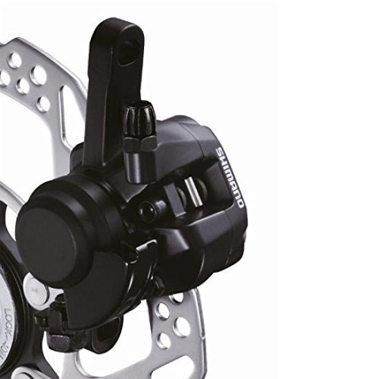 SHIMANO Дисковый тормоз задняя резиновая накладка черная EBRR317RURL SORA (механический) BR-R317-R (Г01С)