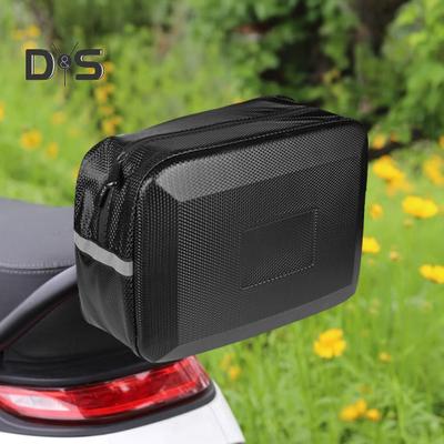 Сумка для мотоцикла на спинку 9 л, большая вместимость, водонепроницаемая, светоотражающая, для езды на велосипеде по шоссе, горному велосипеду, сумка-органайзер для хранения электровелосипеда сзади