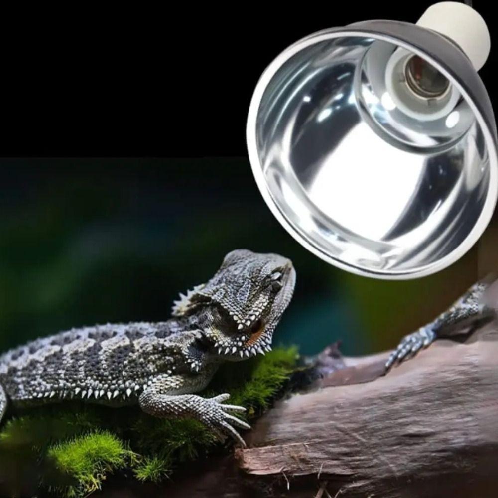 300W E27 Pet Light Bulb Bracket Black UVB Reptile Lamp Reptile Heating Lamp Spider Chick