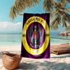 Personalized customized proof beach towel with Omega Psi Phi pattern - soft, absorbent,quick-drying,perfect swimming,camping&bathing