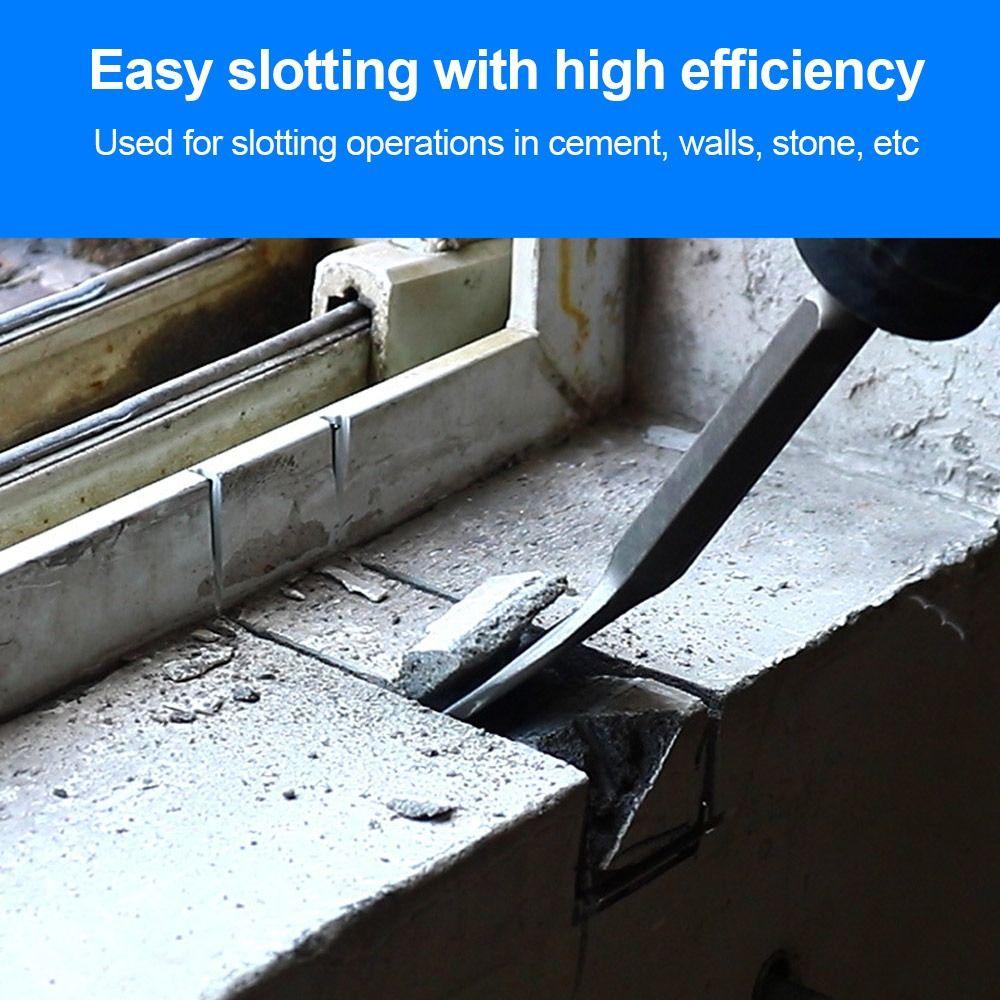 Изогнутая плоская зубило с локтевой головкой, стальная электрическая дрель-перфоратор, ударная дрель-перфоратор для кирпича