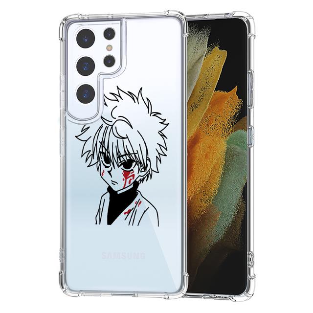 Противоударный чехол для телефона Samsung S10 S20 Fe S21 S22 S8 S9 Plus S21ultra Anime Hunter X Hunter Killua Zoldyck, задняя крышка Fundas