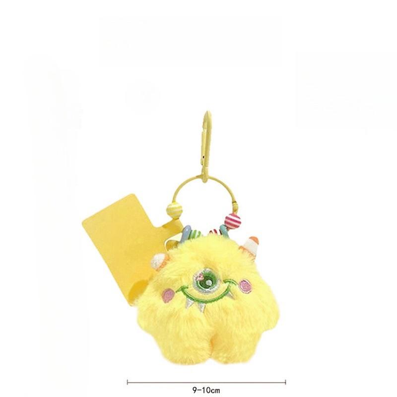 Милый маленький монстр, полный ассортимент брелоков-подвесок для девочек, милые сумки для пар, мобильные телефоны, рюкзаки, подвесные украшения, подвесные украшения