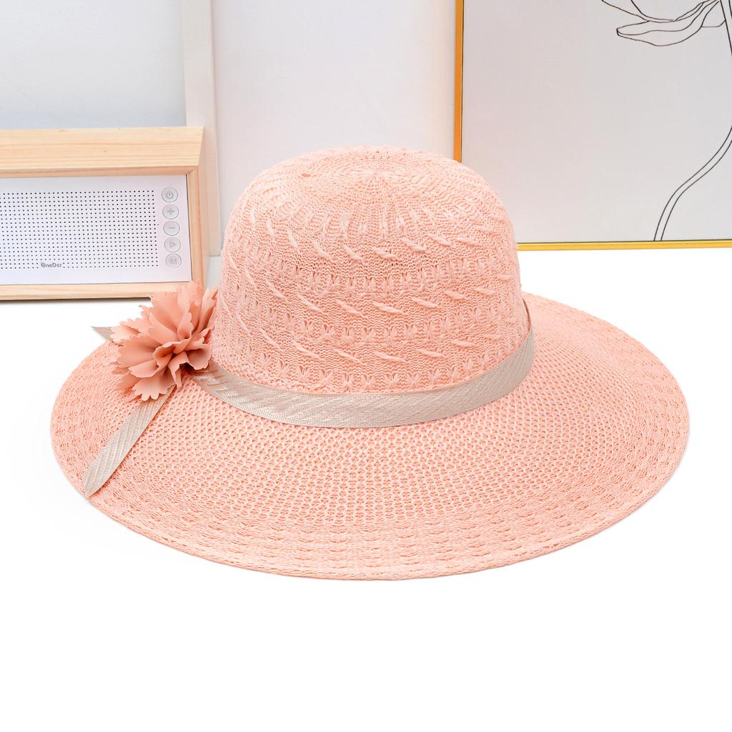 Новая летняя женская соломенная шляпа, пляжная шляпа, уличная солнцезащитная шляпа с защитой от ультрафиолета, защита от солнца и солнцезащитный козырек