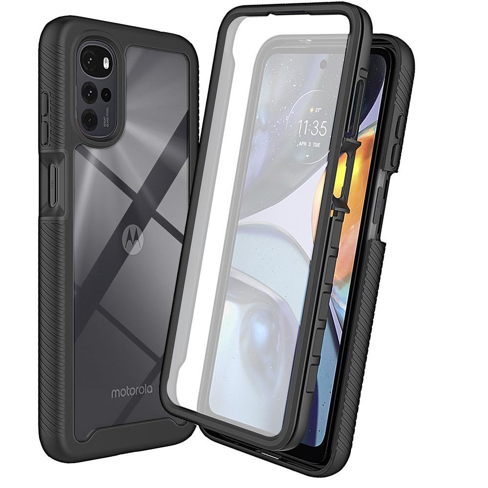 Чехол для телефона Motorola G22/Moto E32 из ПЭТ-пленки со защитным стеклом «Звездное небо»