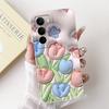 Для Realme C71 4G Чехол RMX5303 Милый Мультяшный Кролик Чехол Мягкий Силиконовый Чехол Для Realme C75 C75X C 71 RealmeC71 RealmeC75 4G Сумки