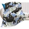 Killer Whale Orca Throw Blanket Ultra Soft Blanket Warm Thin Blanket for Home Bed Couch Blankets Bedspreads for Adults Children