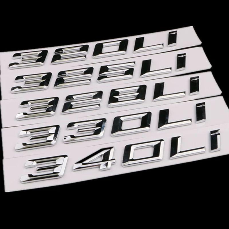 Compatible Rear Emblem for 2020-2025 BMW 320Li, 325Li, 328Li, 330Li, 340i Models