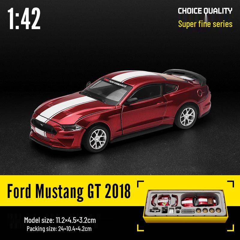 Кайпо 1:42 Ford Mustang GT Модифицируемая Модель Гоночного Автомобиля из Сплава Украшение