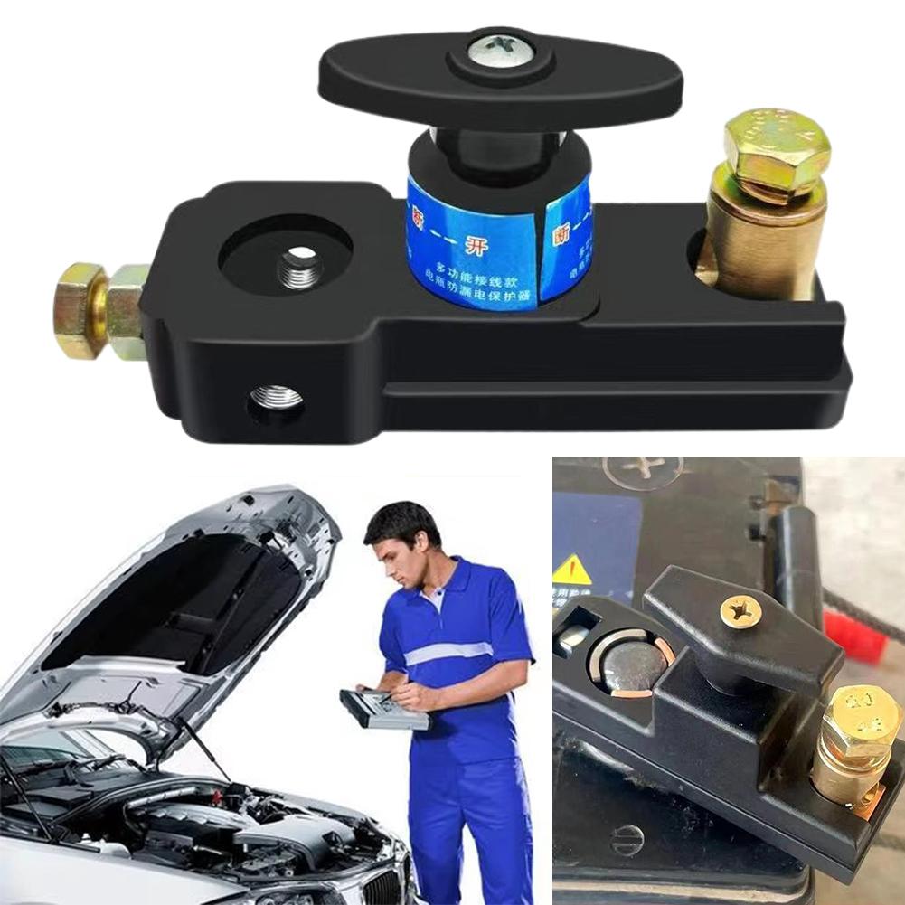12v/24v Universal Car Battery Disconnect Battery Disconnect Terminal Battery Cut Isolator Anti-leakage H2g8