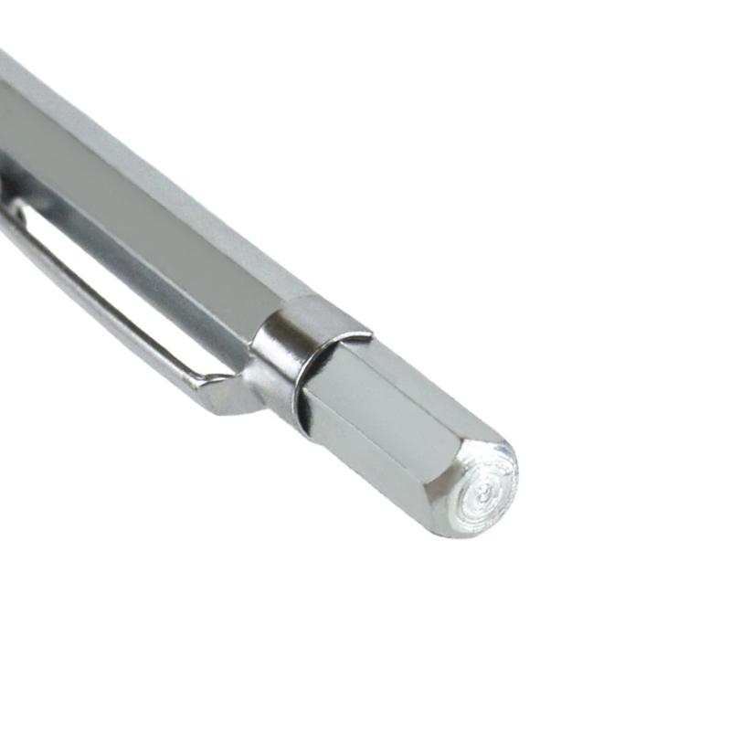 Профессиональный инструмент для гравировки по металлу для керамических и стеклянных поверхностей, ручка с противоскользящим покрытием, скрайбер с наконечником из карбида вольфрама