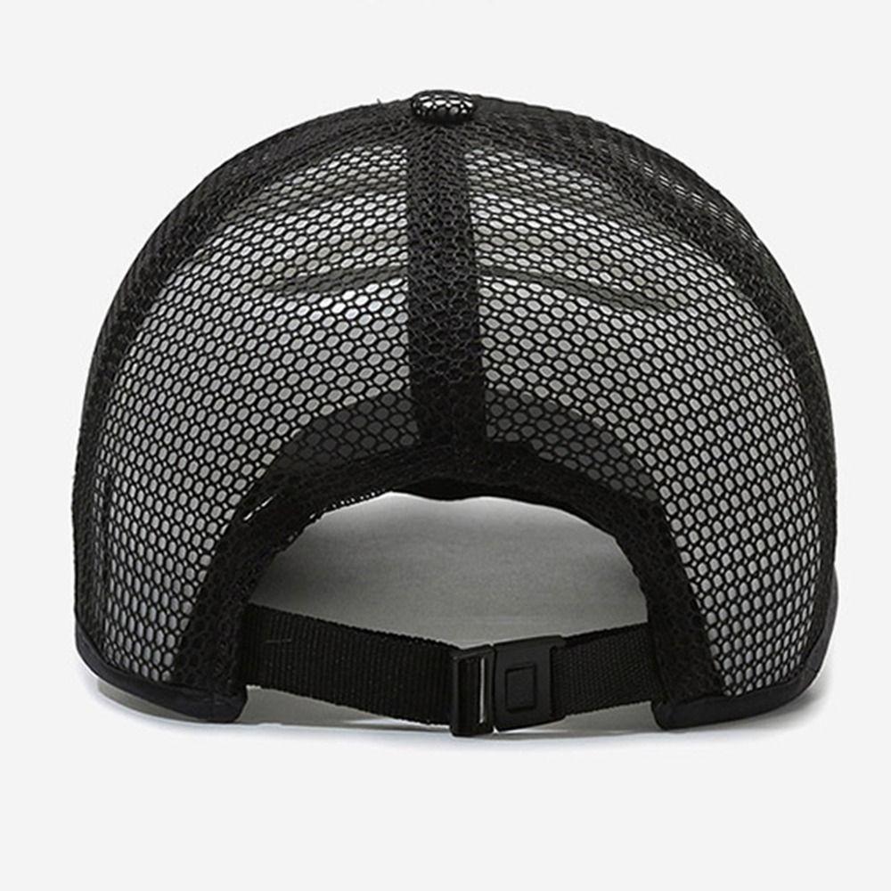 Full Mesh Sunscreen Hats Quick Dry Golf Dad Hat Fashion Snapback Caps Men Women