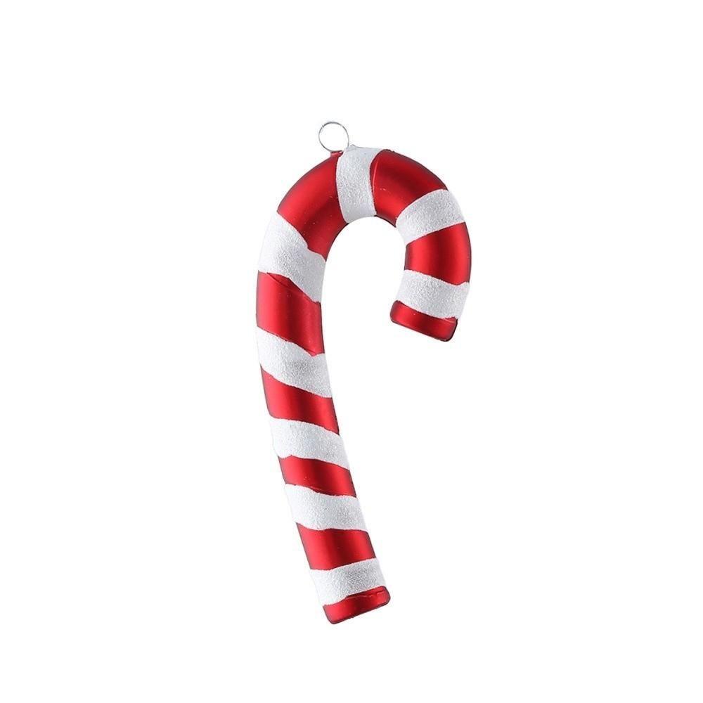 Hanging Loop Christmas Tree Ornaments Red White Lollipop Ornament Christmas Tree Decoration