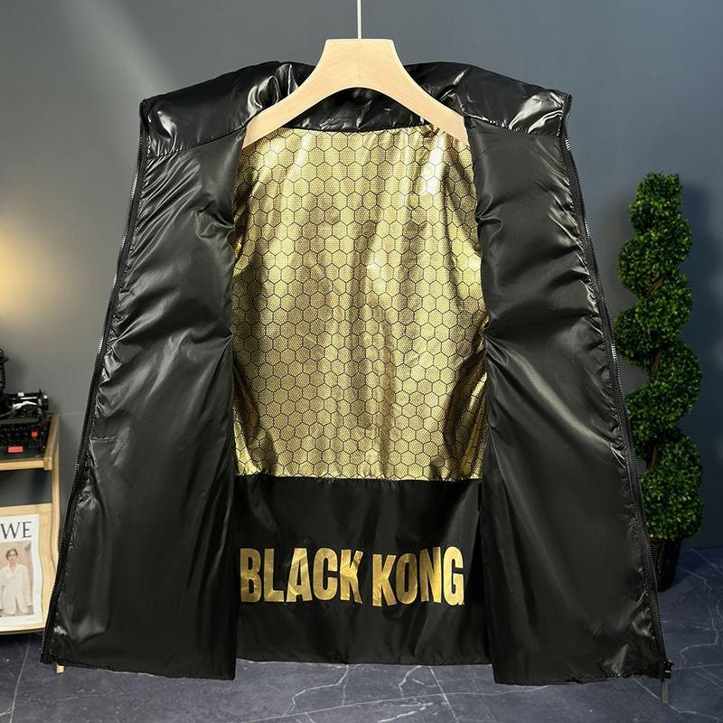 Windproof Thick Padded Vest Cotton Coat Unisex Casual Warm Outerwear