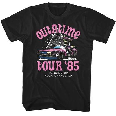 Back To The Future T-Shirt Outatime Tour 85 Men's Retro Tees