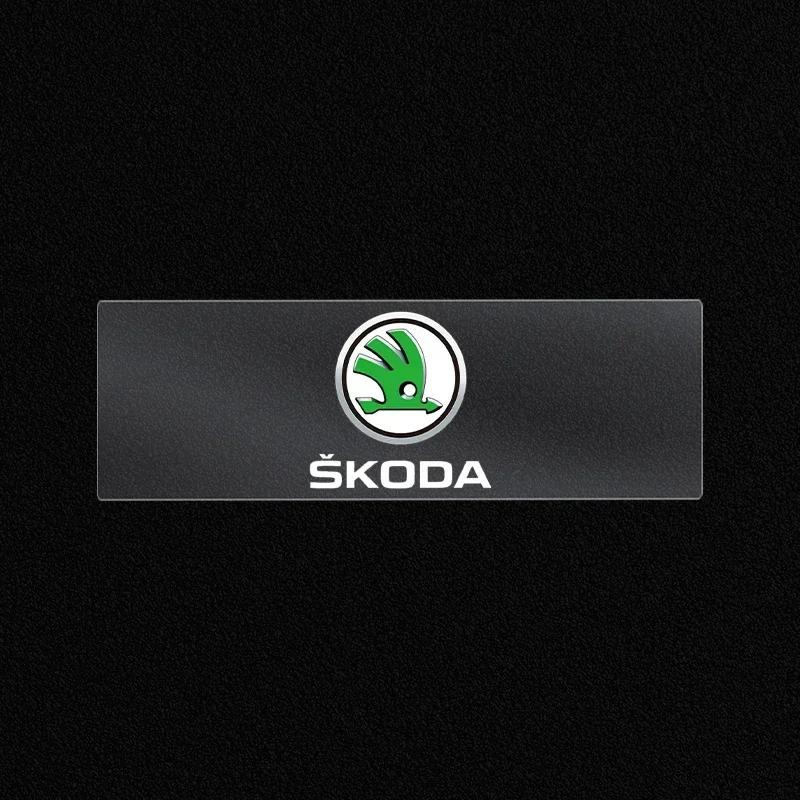 Car Emblem Logo Decorative Stickers Badge Decal Interior Styling For Skoda Fabia Superb Yeti Octavia Rapid Kodiaq Mk3 A4 A6 A7