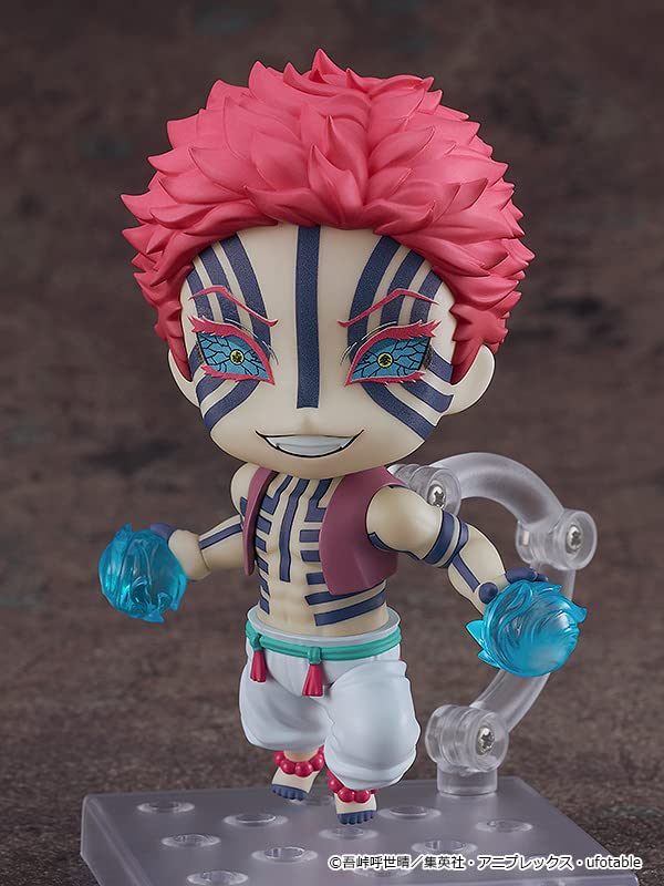 Good Smile Company Нендороид Убийца Демонов: Kimetsu no Yaiba Аказа Пластиковая подвижная фигурка без масштаба, окрашенная. Перепродажа